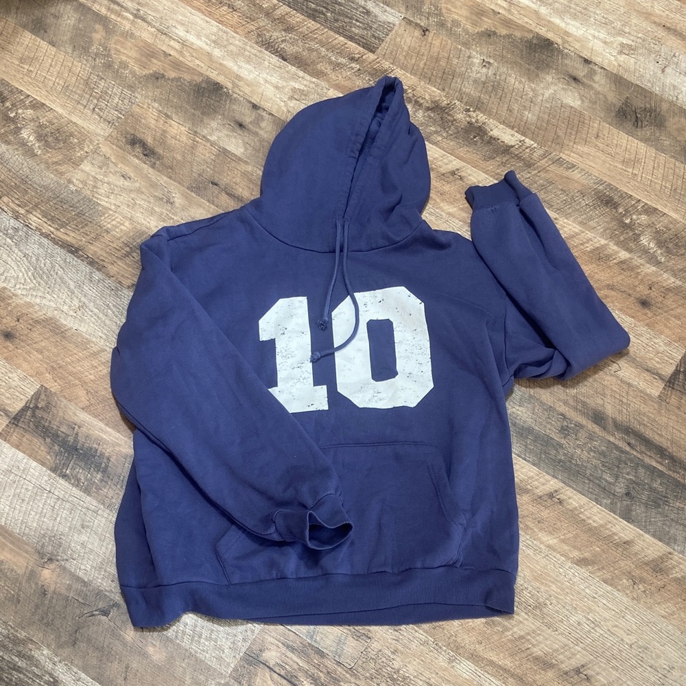 RSQ Navy Blue Fleece Hoodie